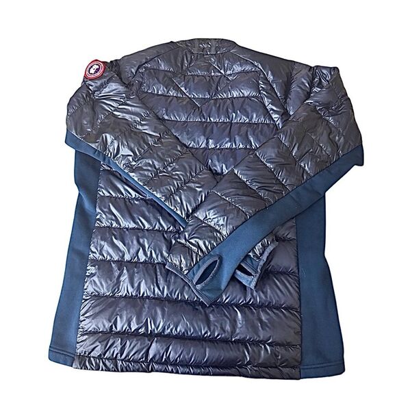 Canada Goose HyBridge Lite Jacket + Beanie Men’s L Blue Nylon Pre-Owned - Picture 4 of 13